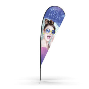 7ft Teardrop Banner
