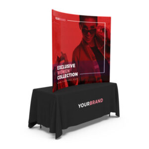 6′ x 5′ Premier Tube Tabletop Curved Displays
