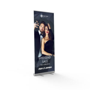 24in x 80in Economy Retractable