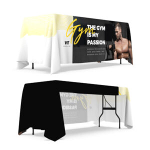 6ft 3-Sided Loose Table Throw