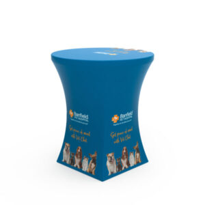 24″ x 29″ Round Stretch-Fit Table Cover